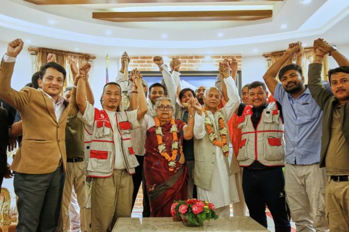 Nepal's president appoints former chief justice as interim premier and first woman leader