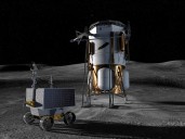 La NASA asigna a Blue Origin de Jeff Bezos la misión de enviar un rover al Polo Sur lunar