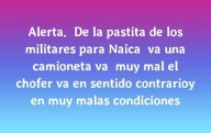 Alertan sobre conductor en estado inconveniente en la carretera Delicias
