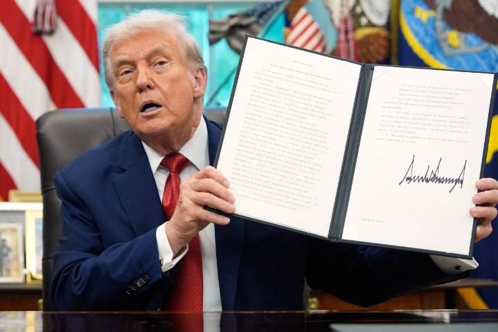 Trump firmó la orden que asegura la operación de TikTok en Estados Unidos
