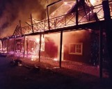 Mojón Grande: un incendio arrasó con un complejo turístico