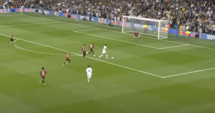 Analysing Dominic Calvert-Lewin's three chances vs Bournemouth 