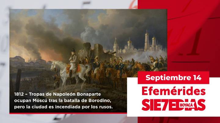 Un día como hoy | 14 de septiembre