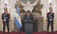 Milei anunció que sostiene el equilibrio fiscal como "un principio no negociable"
