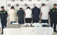 Capturados cinco presuntos delincuentes en operativo contra el microtráfico en La Jagua de Ibirico