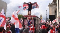 Trump's U.K. visit looked like it would be dominated by trade. Immigration protests suggest otherwise