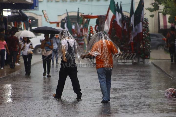 Vienen días de lluvias fuertes y tormentas eléctricas a Yucatán ¿Y el clima en fiestas patrias?