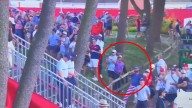 Eagle-eyed fans spot embarrassing moment Ryder Cup supporter completely stacks it live on TV while following Team Europe