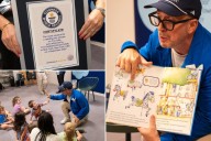 Blue's Clues Steve Burns helps Goddard School smash Guinness World Record
