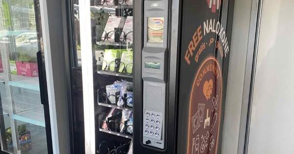 New vending machines across Johnson County offer free Narcan and more