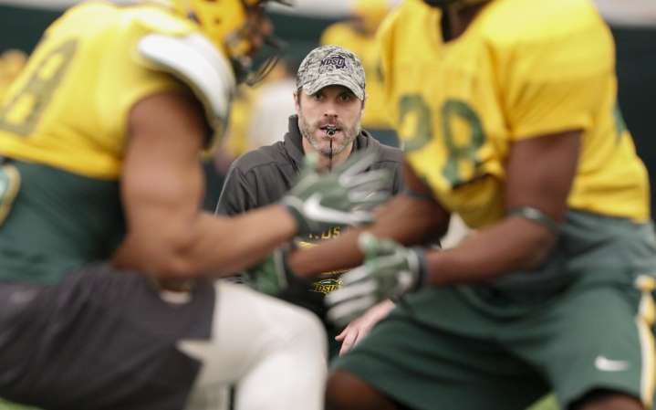 Bison Game Day: The fork in the road for Dan Larson
