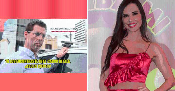 Gustavo Salcedo deja entrever que Maju Mantilla le fue infiel