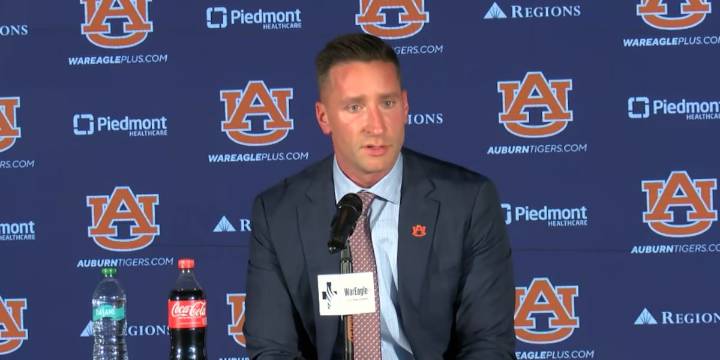 ‘I’m here to rise to the moment’: Auburn formally introduces Steven Pearl as head basketball coach