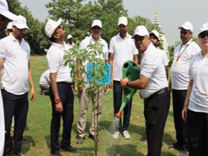 Delhi: Ministry of Coal launches 'Ek Ped Maa Ke Naam' plantation drive at Indraprastha Park