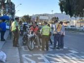 Operativo intersectorial en Copiapó refuerza control vehicular y retira motocicletas de circulación