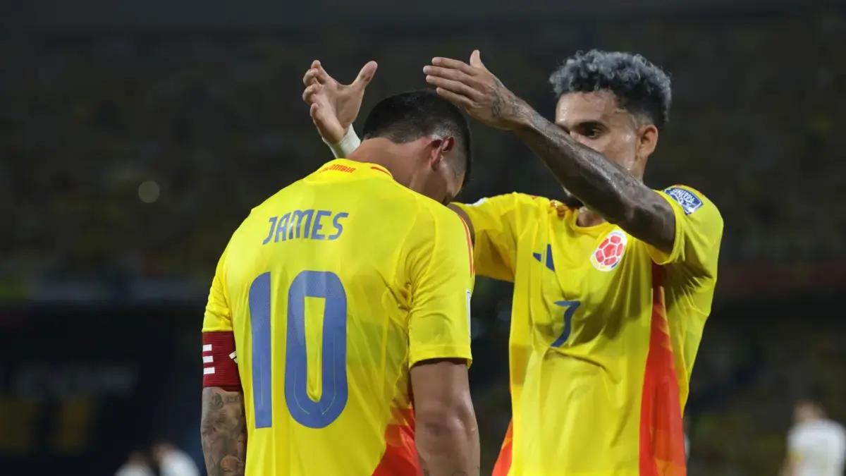 James Rodríguez rompió dos marcas más con la Selección Colombia en la eliminatoria: máximo goleador y más partidos jugados