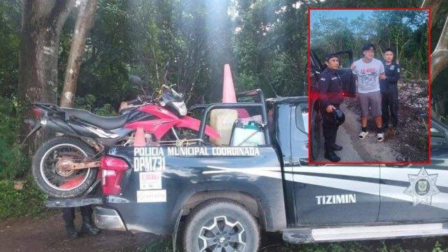 Un menor detenido en persecución policial en Tizimín