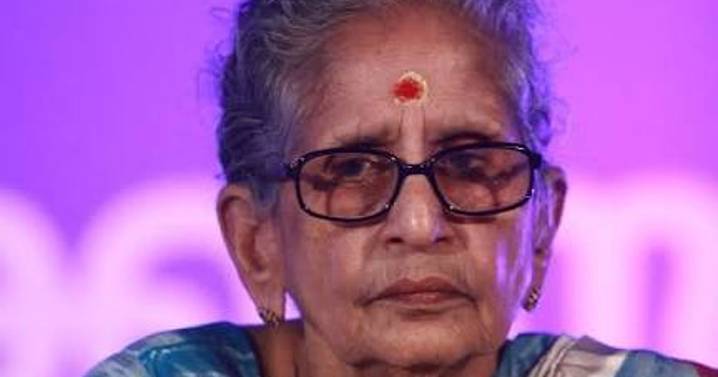 When the right-wing can’t stomach an opinion, even a literary icon like Leelavathy is fair game