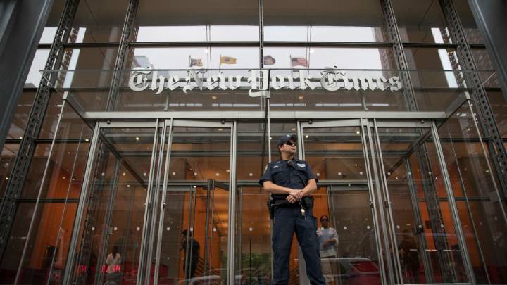 Federal judge dismisses Trump’s $15bn defamation lawsuit against NYT