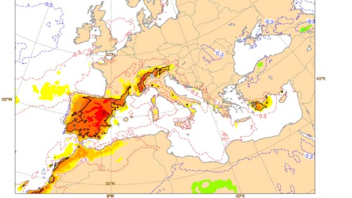 La AEMET avisa de la llegada de una masa de aire "extraordinariamente cálida"