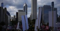 Photos capture Chicagoans’ protest against ICE and Trump’s intervention plans