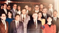 FOTOS HISTÓRICAS, periodistas y directores con Terán