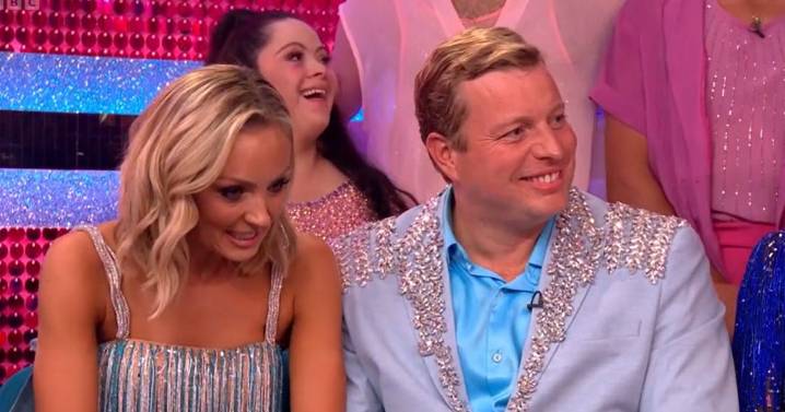 Strictly's Amy Dowden visibly horrified by Thomas Skinner's suggestion