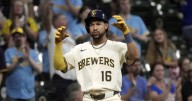 Rested Woodruff has solid start and Perkins drives in 5 to lead Brewers over Angels 9