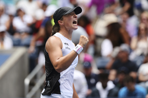 Sin problemas, Iga Swiatek avanza a los cuartos de final del Abierto de Estados Unidos