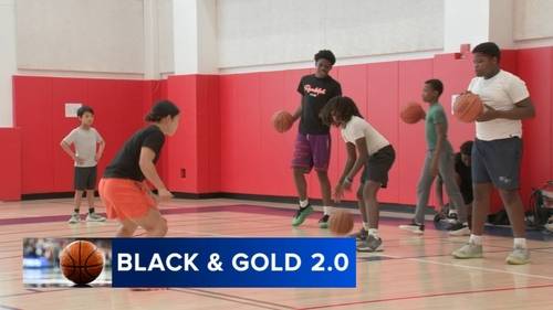 Pro baller from Japan inspires Philadelphia kids in cultural program Black & Gold 2.0