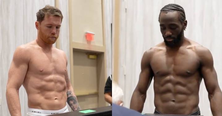 ¡OFICIAL! Canelo Álvarez y Terence Crawford cumplen con el peso y habrá pelea en Las Vegas (VIDEO)