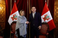Presidente del Congreso recibe saludo de titular del Tribunal Constitucional
