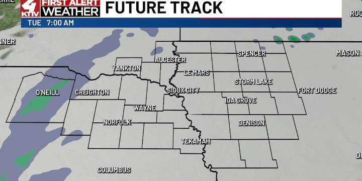 Clouds increase Tuesday helping temperatures stay “cooler”