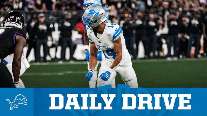 THE DAILY DRIVE: St. Brown leads Lions' NFL-best WR blocking room: 'He's a different breed'