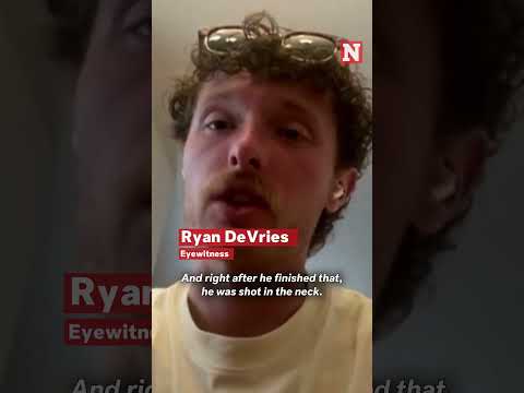 Witness Says Security Was Sparse At Utah College Event Where Charlie Kirk Was Shot
