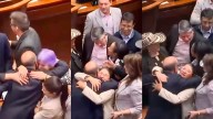 Senadora petrista que abrazó a Carlos Camargo por su elección como nuevo magistrado dio la cara. Esto dijo