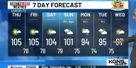 Hot Weather Continues, Shower Chances Sunday night/Monday