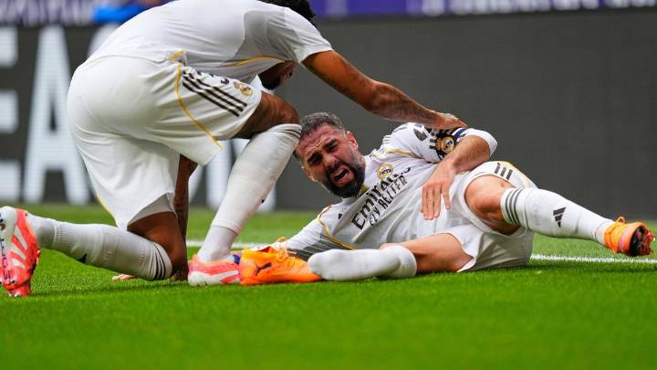 Carvajal se lesiona y abre un boquete en la defensa del Real Madrid