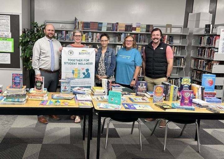 Sunrise Credit Union awarded $10K Grant to expand mental health resources in 14 schools