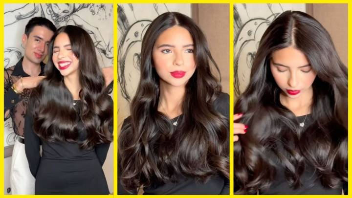 No creerás lo que Ángela Aguilar pagó por sus extensiones en Micky’s Hair Salón