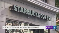 Crockett Starbucks announces closure