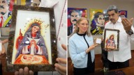 Presidente Nicolás Maduro recibe bendiciones desde República Dominicana: Le envían una imagen de la Virgen de la Altagracia