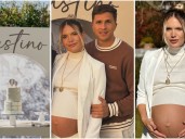 Eva Bargiela y Gianluca Simeone celebraron el baby shower de Faustino, su hijo en camino