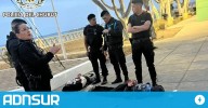 18:14 Le robaron el celular a una mujer en pleno centro, quisieron escaparse en un taxi y los atraparon