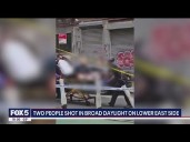 Woman shot in foot during broad daylight shooting on Lower East Side