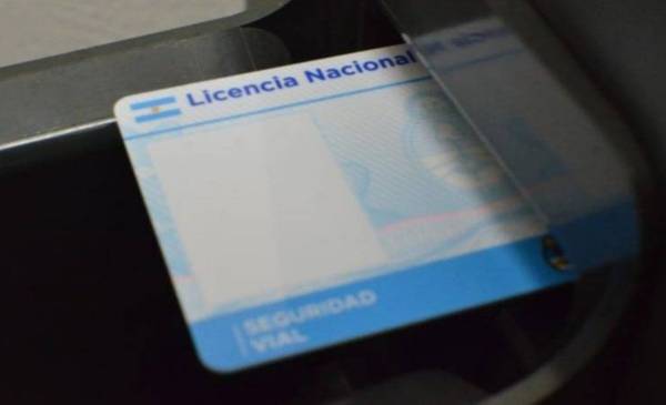 Sin nuevas licencias de conducir por falta de insumos para la impresión