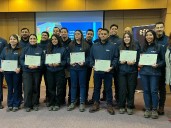 Tren Limache-Puerto suma 16 nuevos maquinistas a su equipo: seis son mujeres