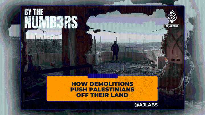 How demolitions push Palestinians off their land