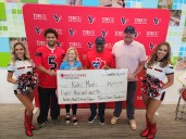 Texans, TDECU team up for Red Zone partnership to benefit Kids Meals Inc., Jalen Pitre: ‘They’re backing our future’