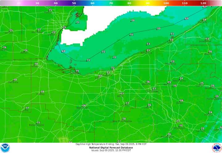 Gorgeous stretch of weather continues in NE Ohio, but when will it rain again?